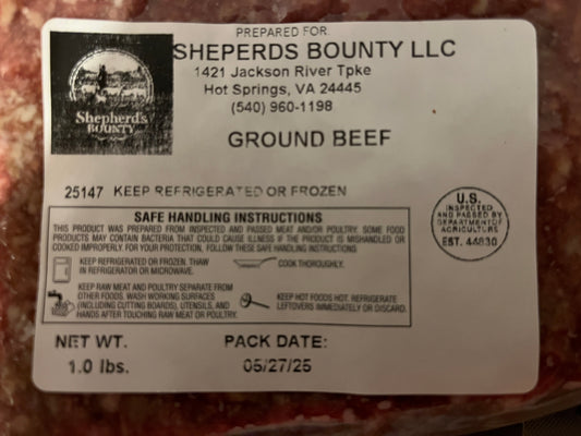SB - Ground Beef Sampler Packs