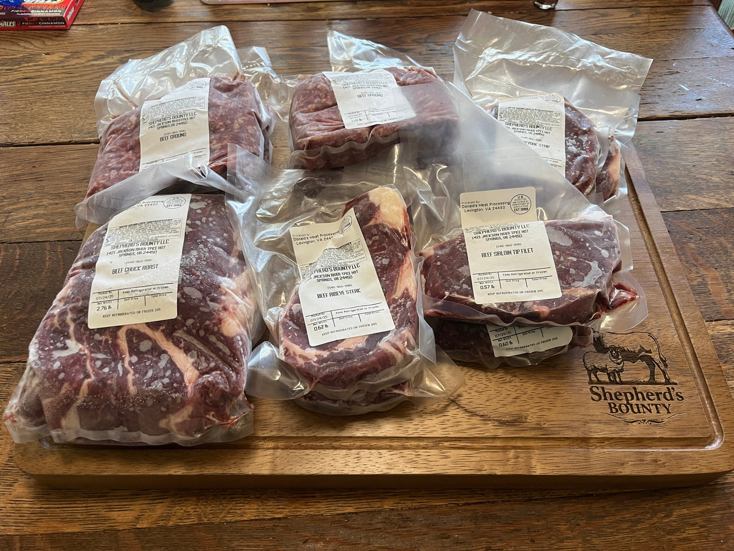 Love at First Bite Beef Sampler Box + $75 Gift Card