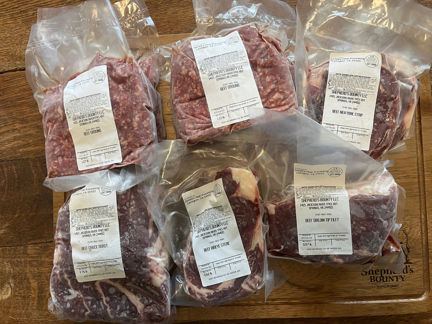 Love at First Bite Beef Sampler Box + $75 Gift Card